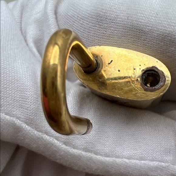 Louis Vuitton Gold-tone Padlock Key Charm #316 Vintage With Key - Picture 5 of 9